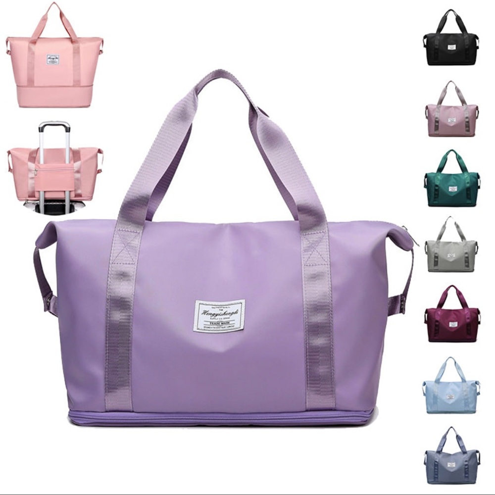Large capacity travel bag fitness gym shoulder bag for work out yoga outdoor